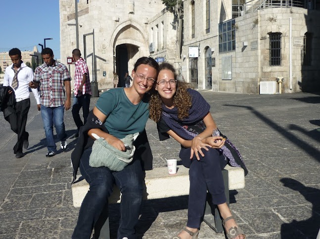 Maria Chiara e Sonia in terra Santa