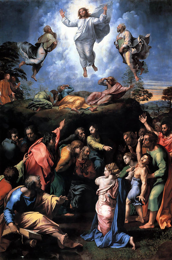La Trasfigurazione di Gesù di Raffaello