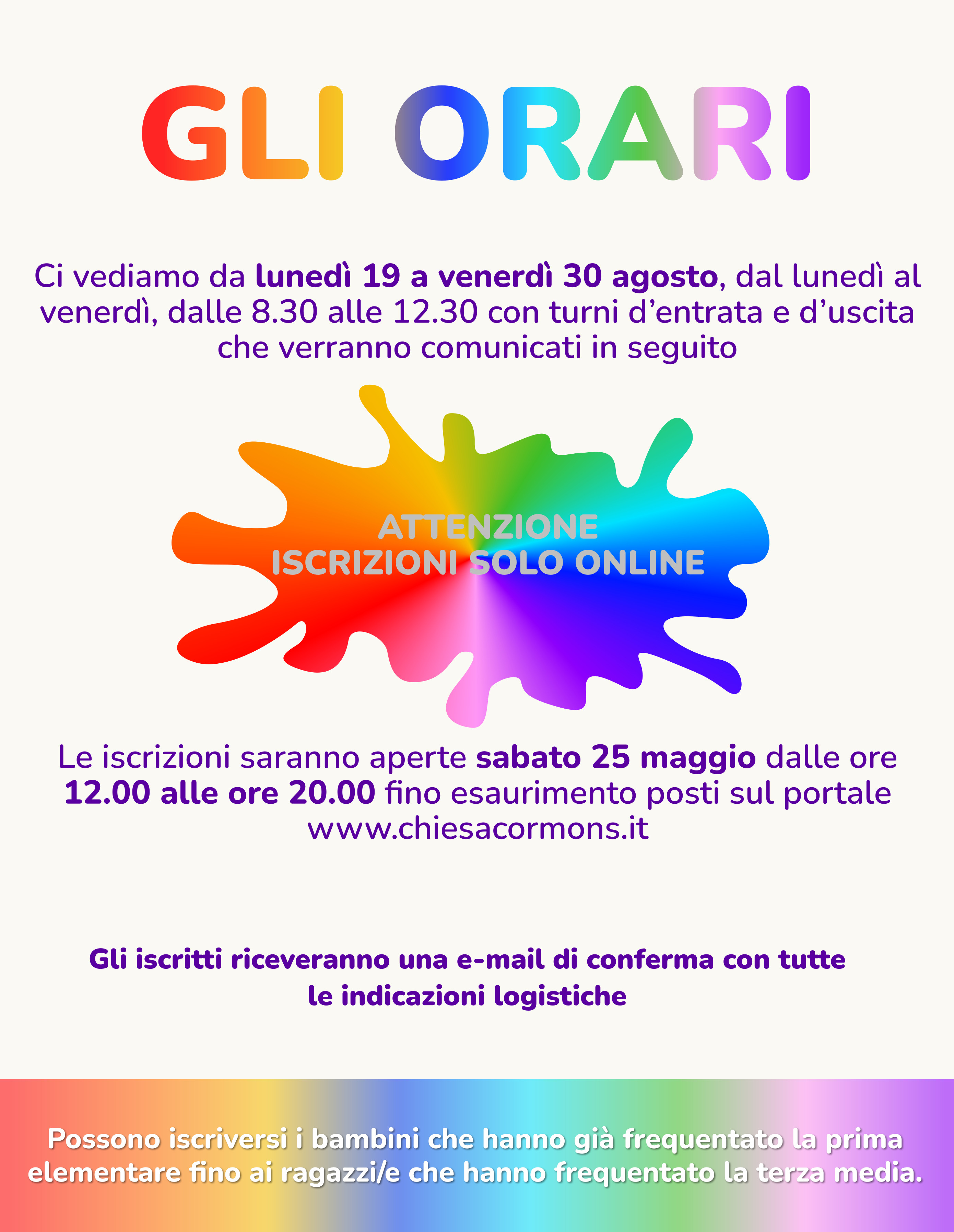Volantino GREST fronte
