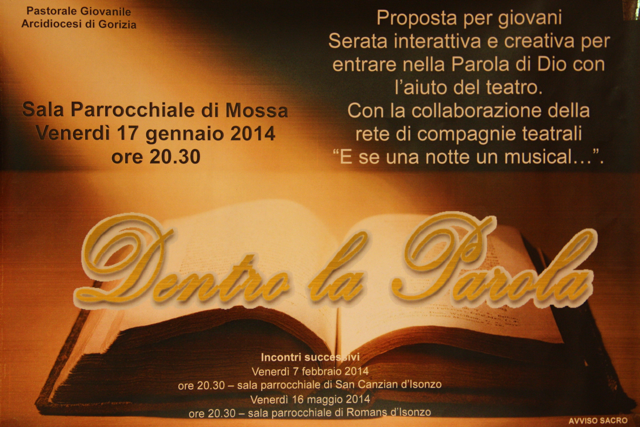 Giovani invitati ad entrare... dentro la parola
