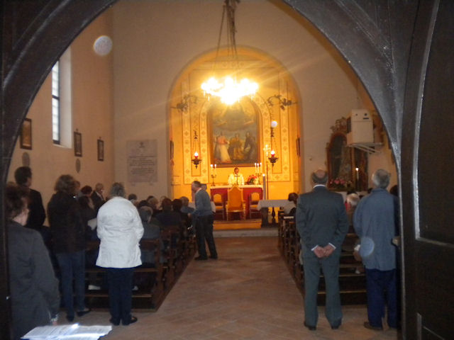 Santa Messa con don Fausto a Santo Stefano in Giassico