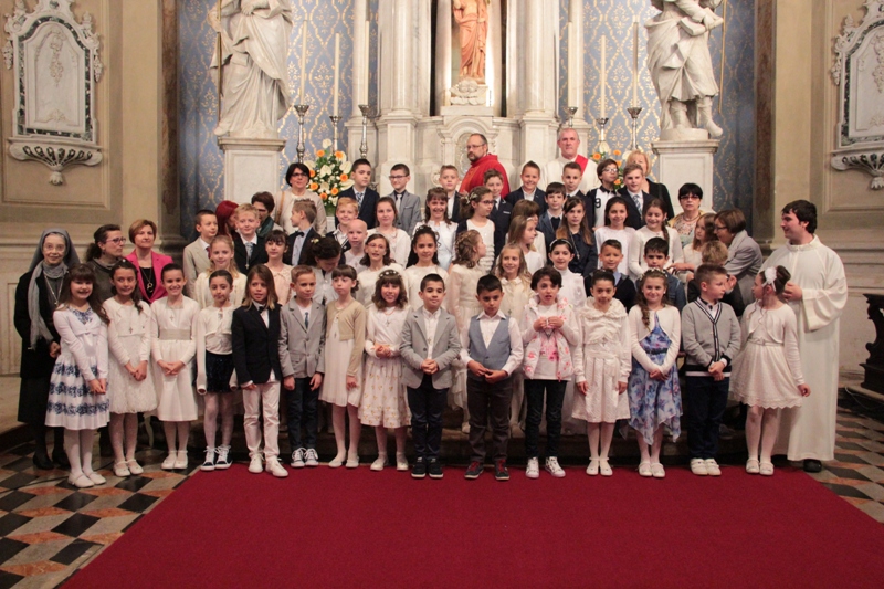presentazione bambini di prima comunione