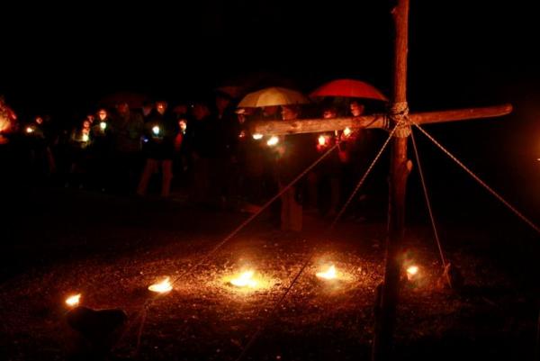 La via Crucis Cittadina a Cormòns