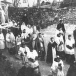 Prima processione con la statua di santa Fosca (1947)