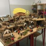 Presepe realizzato dagli alunni della scuola primaria "Manzoni" di Cormòns
