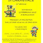 Festa di carnevale a Borgnano
