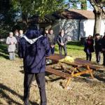 Borgnano: Inaugurate le nuove panchine alla chiesetta di santa Fosca sul colle (26/11/2023)