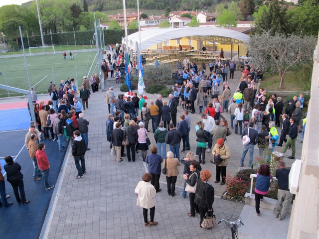 Inaugurazione dell'Alzabandiera